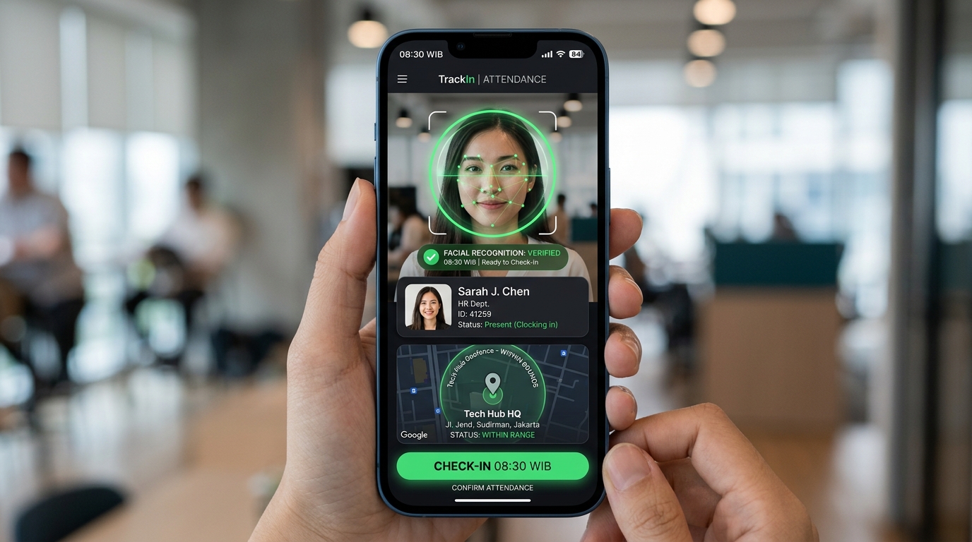 Mobile Presensi GPS & Face Recognition