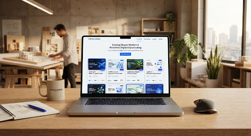 Visualisasi Website Company Profile & Katalog UMKM